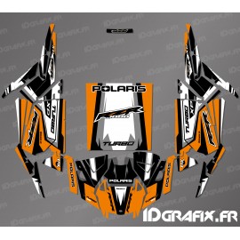 Kit de Decoración Edición Recta (Naranja) - IDgrafix-Polaris RZR 1000 Turbo / Turbo S -idgrafix