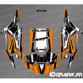 Straight Edition Decoration Kit (Orange)- IDgrafix-Polaris RZR 1000 Turbo / Turbo S - IDgrafix
