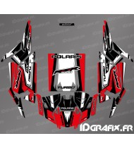 Kit décoration Straight Edition (Rouge)- IDgrafix - Polaris RZR 1000 Turbo / Turbo S