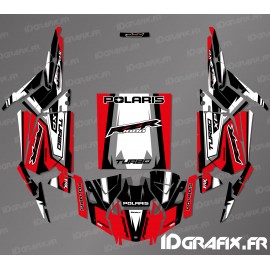 Kit de Decoración Edición Recta (Rojo) - IDgrafix-Polaris RZR 1000 Turbo / Turbo S -idgrafix