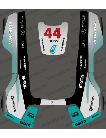 F1 Mercedes 2021 edition sticker - Husqvarna AUTOMOWER robotic mower - Idgrafix F1 Mercedes 2021 edition sticker - Husqvarna AUTOMOWER robotic mower - Idgrafix