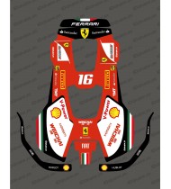 Sticker F1 Scuderia edition-Mowing robot Husqvarna AUTOMOWER PRO 520/550
