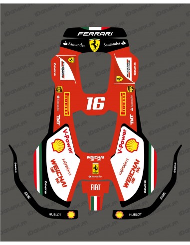 Adesivo F1 Scuderia edition-Falciatrice Husqvarna AUTOMOWER PRO 520/550