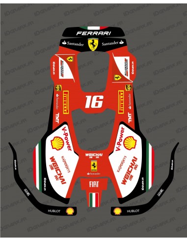 Sticker F1 Scuderia edition - Roboter mähen Husqvarna AUTOMOWER PRO 520/550