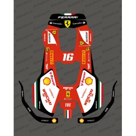 Sticker F1 Scuderia edition-Mowing robot Husqvarna AUTOMOWER PRO 520/550