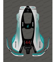 Adesivo edizione F1 Mercedes - Rasaerba robotizzato Husqvarna AUTOMOWER PRO 520/550