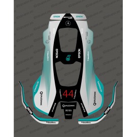 Sticker F1 Mercedes edition-Mowing robot Husqvarna AUTOMOWER PRO 520/550
