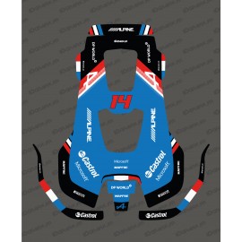 Sticker F1 Alpine edition-Mowing robot Husqvarna AUTOMOWER PRO 520/550