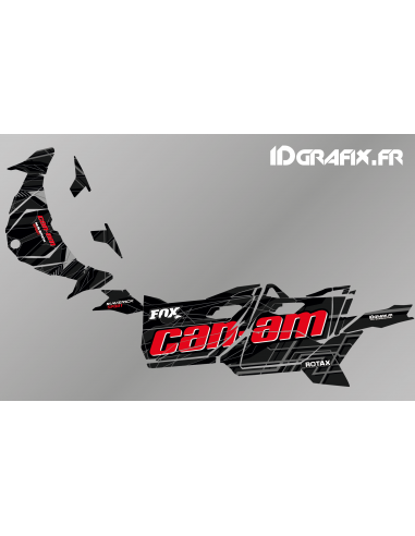 Kit de decoración de Bond Edition (Rojo) - Idgrafix - Can Am Maverick DEPORTE