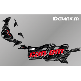 Kit de decoració de Bons Edició (Vermell) - Idgrafix - Can Am Maverick ESPORT -idgrafix