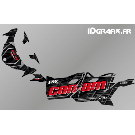 Kit de decoración de Bond Edition (Rojo) - Idgrafix - Can Am Maverick DEPORTE -idgrafix