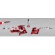 Kit décoration Pics (Rouge) - IDgrafix - Polaris 550 XPS -idgrafix