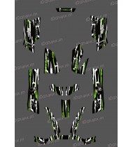 Kit Deco Perso Monster Edition Verde/Bianco - Kymco 550/700 MXU