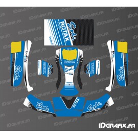 Kit de decoració Sodi Racing Factory Edition (blau) per Karting Buru Evo -idgrafix