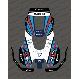Aufkleber F1 Martini Edition - Husqvarna AUTOMOWER PRO 520/550 Mähroboter