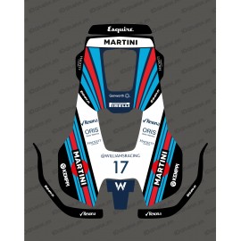 Sticker F1 Martini edition - Husqvarna AUTOMOWER PRO 520/550 robot mower