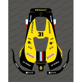 Sticker F1 Renault edition - Husqvarna AUTOMOWER PRO 520/550 robot mower