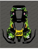 Adhesiu Monster edition (verd) - Tallagespa robot Husqvarna AUTOMOWER PRO 520/550
