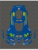 Rossi GP Edition Aufkleber - Husqvarna AUTOMOWER PRO 520/550 Mähroboter