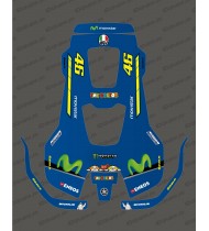 Rossi GP edition sticker - Husqvarna AUTOMOWER PRO 520/550 robotic lawn mower