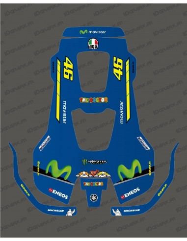 Adesivo Rossi GP edition - Robot rasaerba Husqvarna AUTOMOWER PRO 520/550