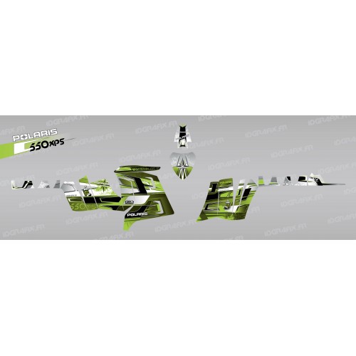 Kit décoration Pics (Vert) - IDgrafix - Polaris 550 XPS
