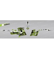 Kit décoration Pics (Vert) - IDgrafix - Polaris 850 /1000 XPS