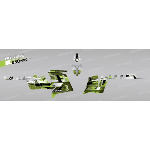 Kit dekor Spitzen - (Grün) - IDgrafix - Polaris 850 /1000 XPS -idgrafix