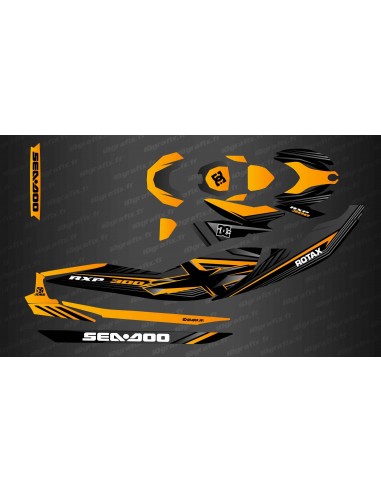 Kit décoration Factory Edition (Orange) pour Seadoo RXP-X 300 (après 2021)