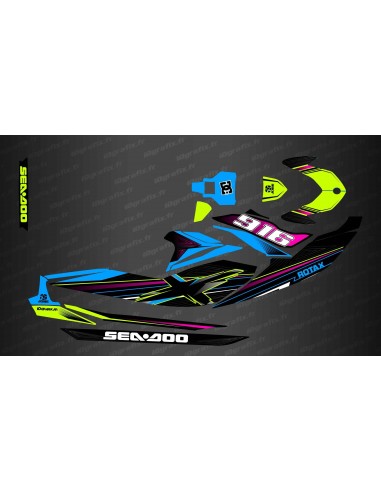 Kit decoration Factory Edition (Rainbow) - for Seadoo GTI (after 2020)