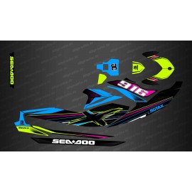 Kit decoration Factory Edition (Rainbow) - for Seadoo GTI (after 2020)-idgrafix
