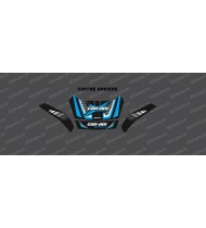 Kit decorazione Limited Can Am (Blu) - baule originale BRP Rear