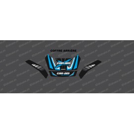 Kit décoration Limited Can Am (Bleu) - coffre origine Arrière BRP