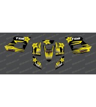 Kit deco Rockstar Edition (groc) - TGB BLADE (400/425/450/460/550) -idgrafix