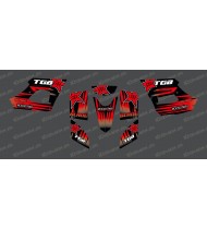 Kit deco Rockstar Edition (Red) - TGB BLADE (400/425/450/460/550)