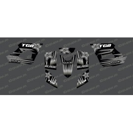 Kit deco Rockstar Edition (Gray) - TGB BLADE (400/425/450/460/550) - IDgrafix