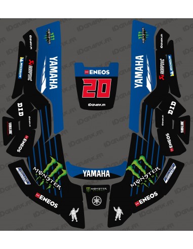 Adesivo Quartararo GP Edition - Robot rasaerba Husqvarna AUTOMOWER - Idgrafix