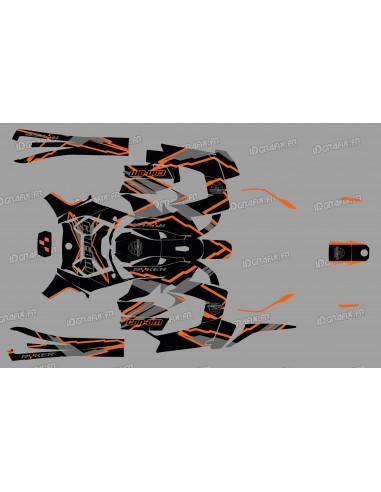 Kit décoration Factory Edition (Orange) - IDgrafix - Can Am Ryker 600/900