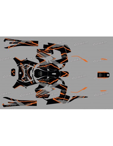 Kit dekor Factory Edition (Orange) - IDgrafix - Can Am Ryker 600/900