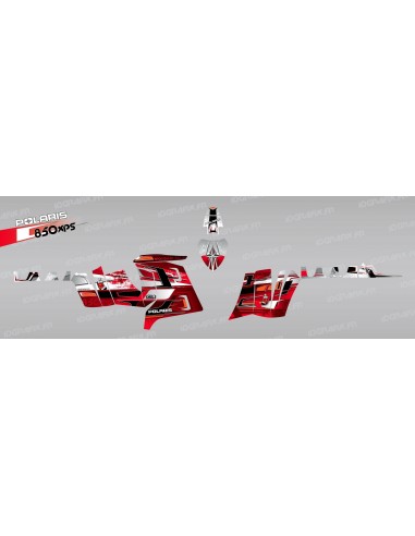 Kit decoration Picks (Red) - IDgrafix - Polaris 850 /1000 XPS