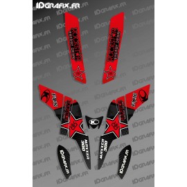 Kit gràfic Rockstar Edition (vermell) - Kymco 300 Maxxer
