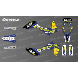 Kit de decoración de Factory S Race Edition (Azul) - Sherco 125-250-300-450 -idgrafix