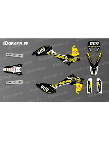 Kit de decoración de Factory S Race Edition (Negro) - Sherco 125-250-300-450
