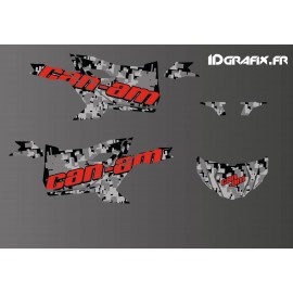 Kit de decoración de Camuflaje Edición Digital (Rojo) - Idgrafix - Can Am Maverick SPORT -idgrafix