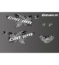 Kit de decoración de Camuflaje Edición Digital (Blanco) - Idgrafix - Can Am Maverick SPORT