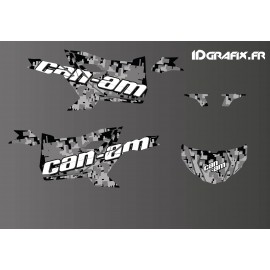 Kit decoration Camo Digital Edition (White) - Idgrafix - Can Am Maverick SPORT - IDgrafix