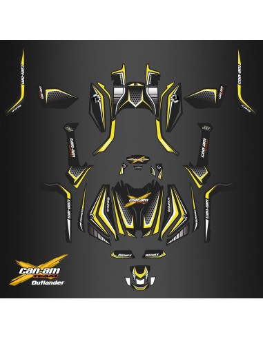Kit décoration Full X Limited Edition - IDgrafix - Can Am Outlander G2