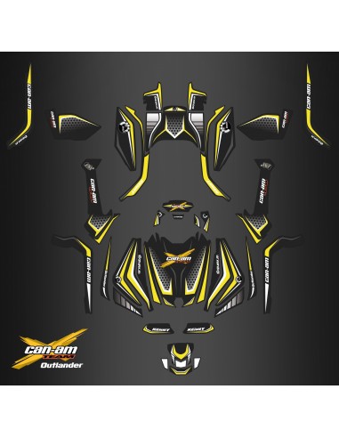 Kit dekor Full X - Limited Edition- IDgrafix - Can Am Outlander