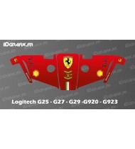 Etiqueta Scuderia F1 Edition: volant Logitech Simulator G25-27-29-920-923 -idgrafix