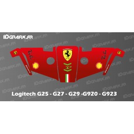 Scuderia F1 Edition Decal - Logitech Simulator Steering Wheel G25-27-29-920-923-idgrafix
